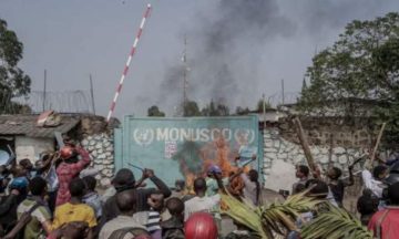 At least five dead as anti-United Nations protests rock Democratic Republic of Congo